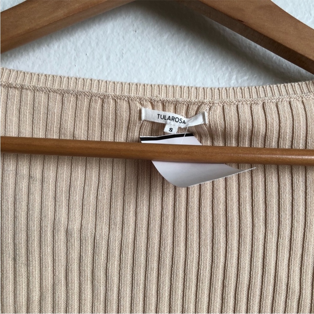 Tularosa Ruffle Wrap Cardi Top - Picture 6 of 16